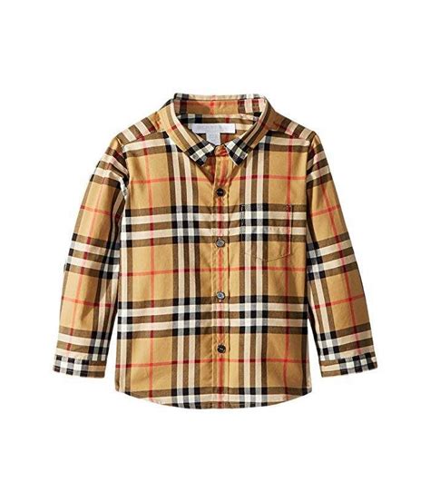 burberry boys long shirt|burberry infant boy clothes.